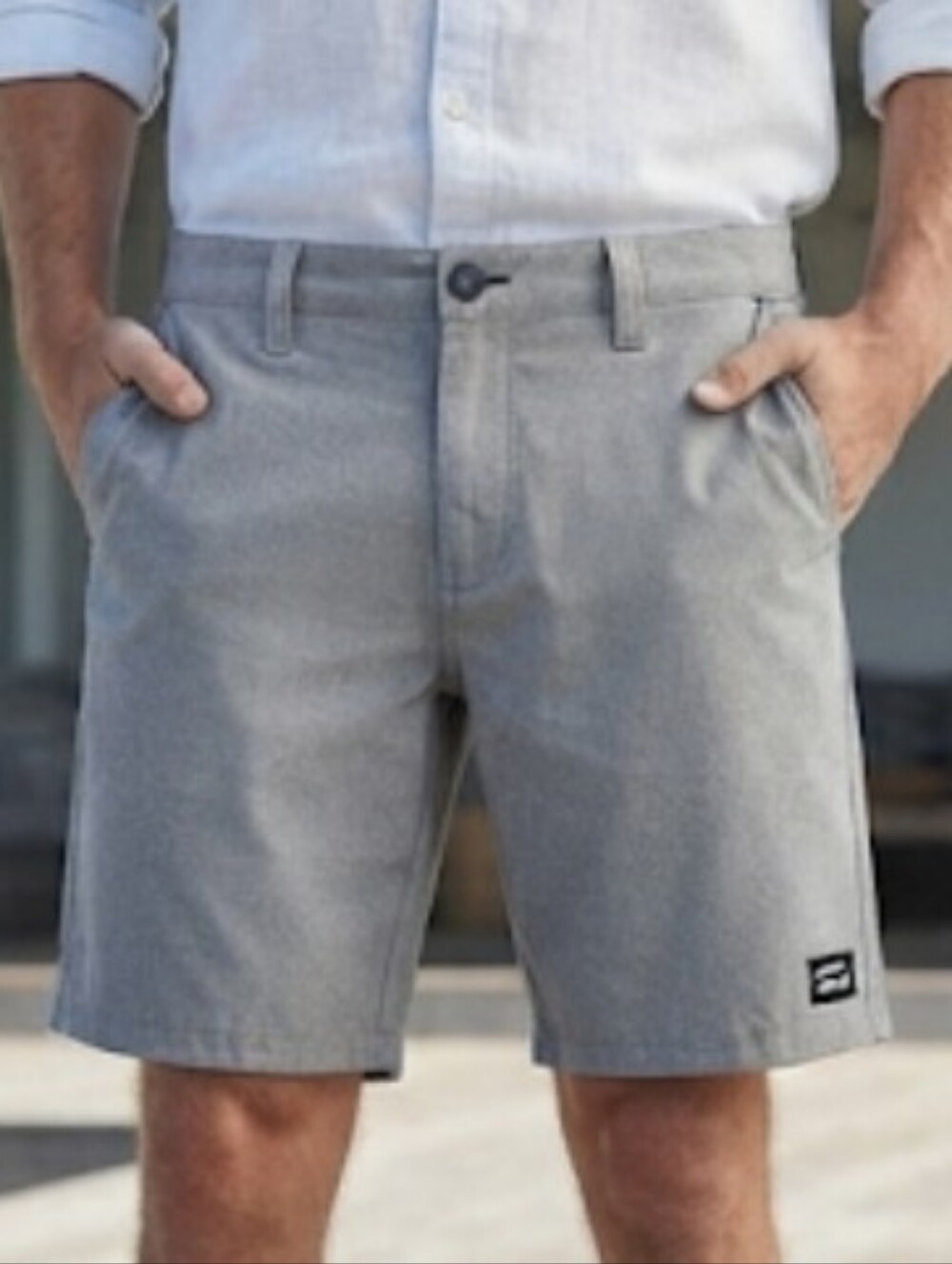 Billabong Crossfire Men's Submersible Hybrid Shorts Gray Size 38